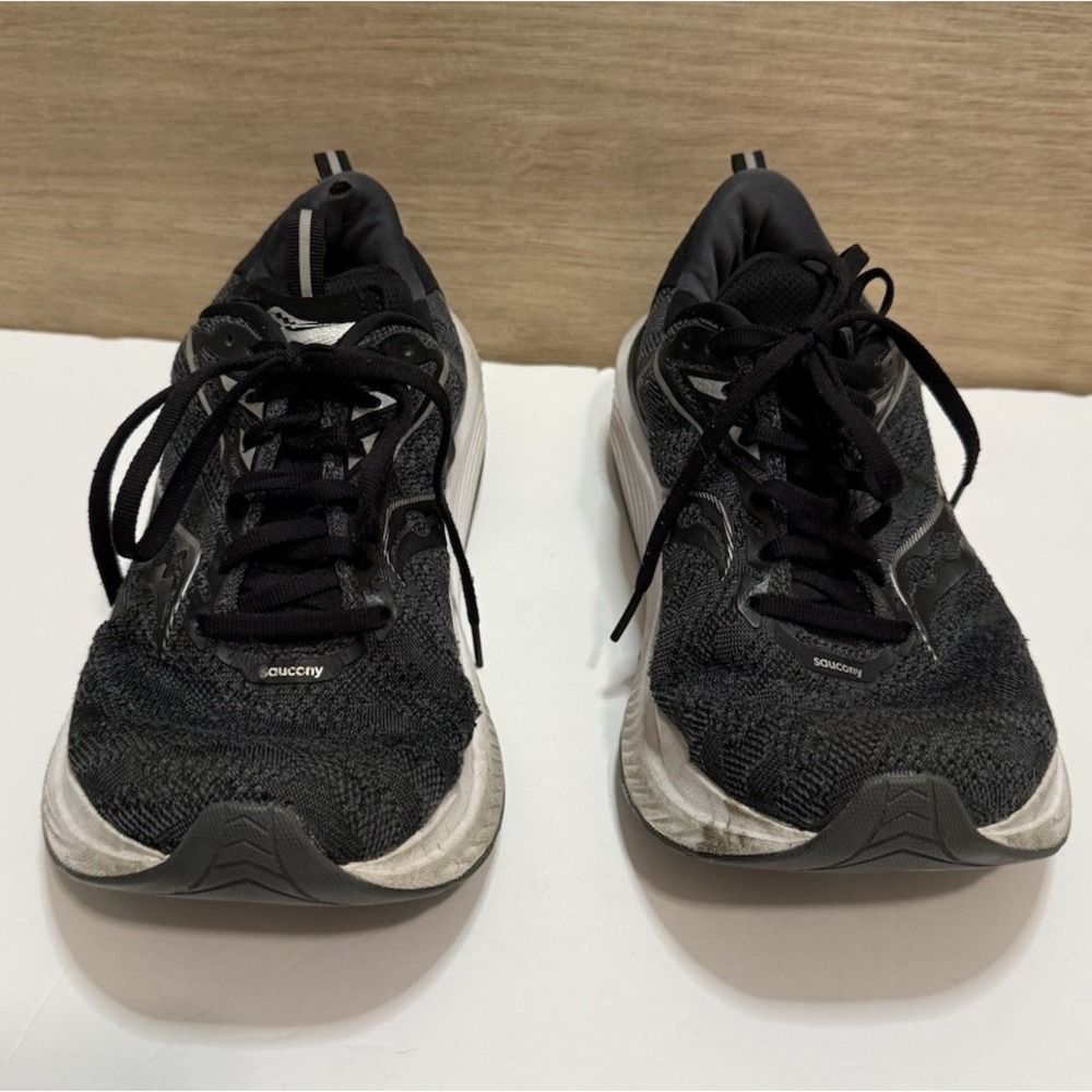 Saucony Echelon Black White Running Shoe Women's 8XW S10765-10